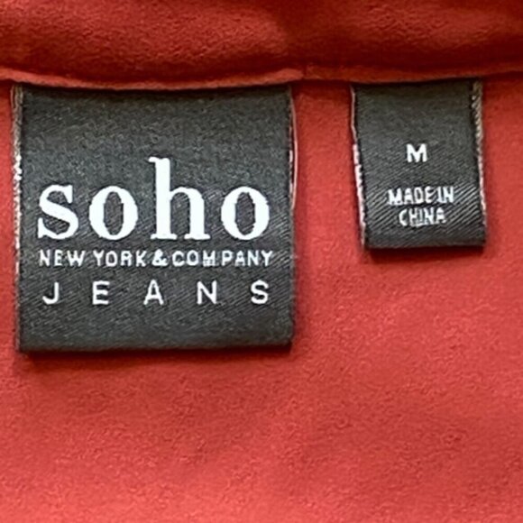 Bundle of 2 Soho New York & Co Sleeveless V-Neck Tops Sz M #348A - Picture 7 of 15
